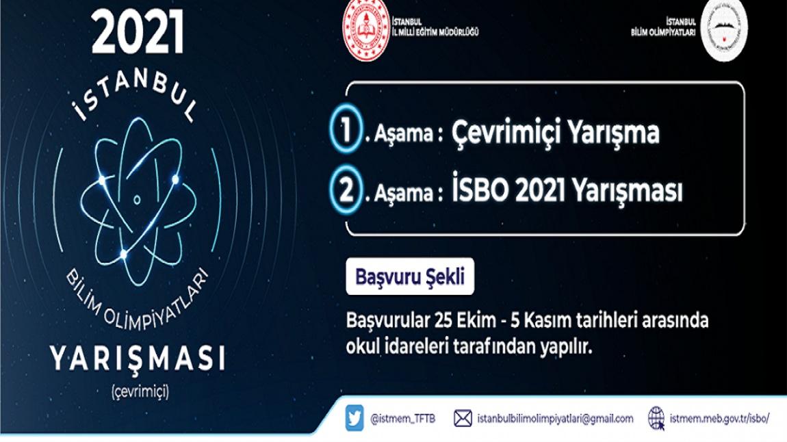 Okulumuz 2021 İstanbul Bilim Olimpiyatlarına Bilişim Teknolojileri Alanı ile Katılıyor